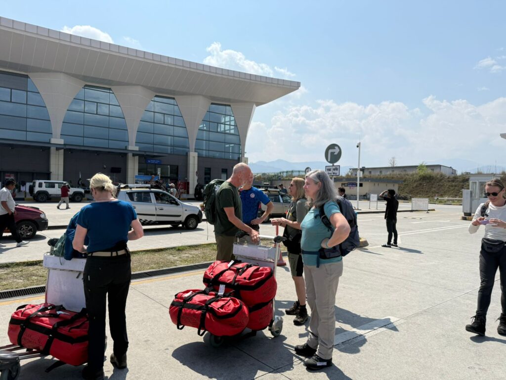 Arrived at Pokhara Airport