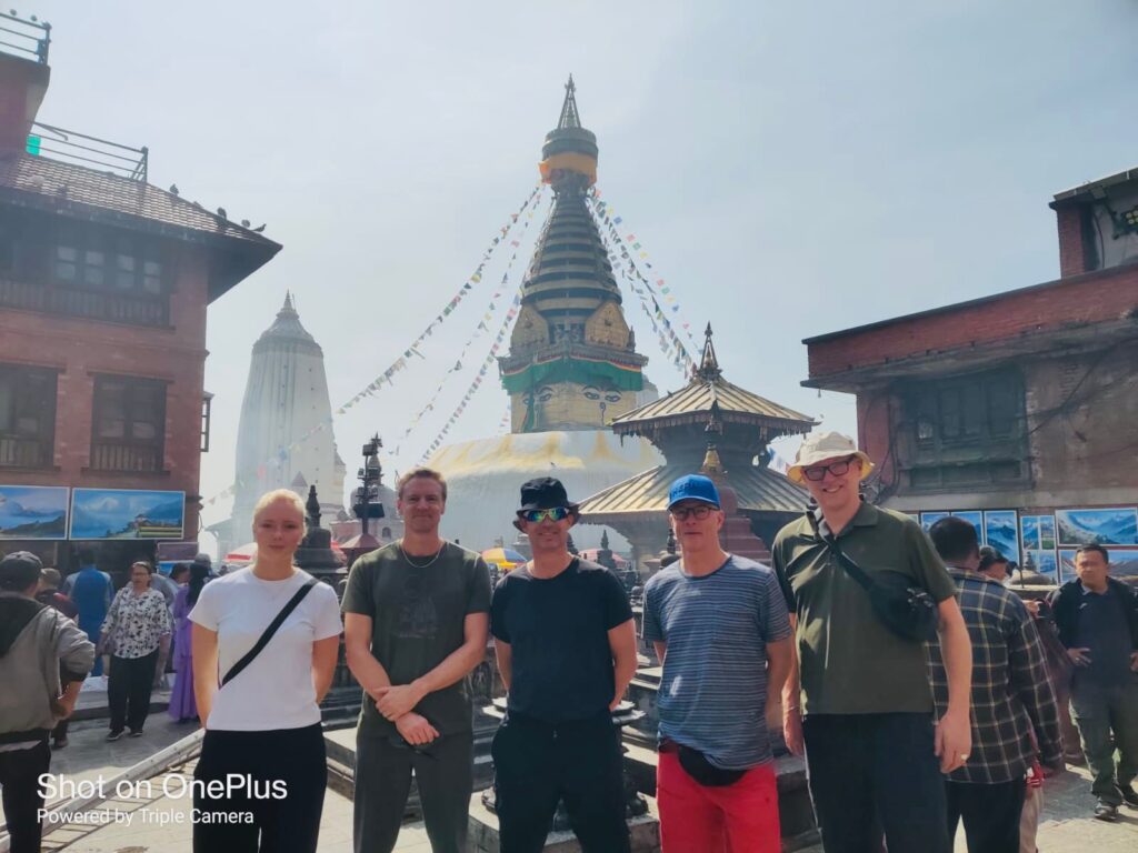 Visit to Swayambhunath Temple (Monkey Temple)